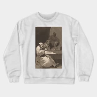 They are hot by Francisco Goya Crewneck Sweatshirt